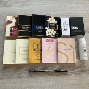 Scent try on + Tirtir skincare mini and Annabelle eyeliner bundle